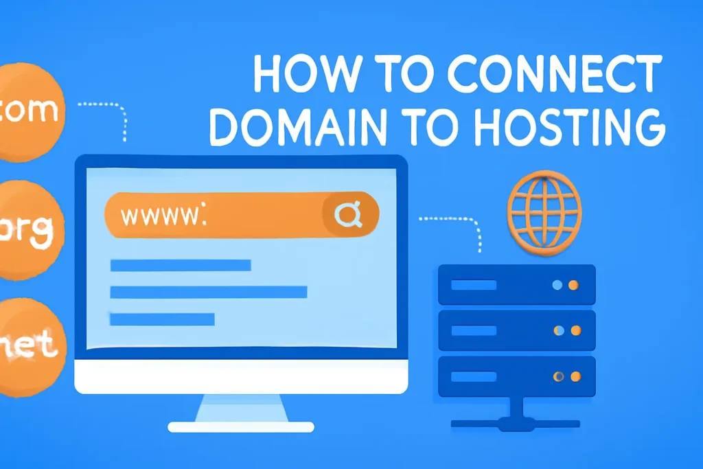 how to connect domain to hosting