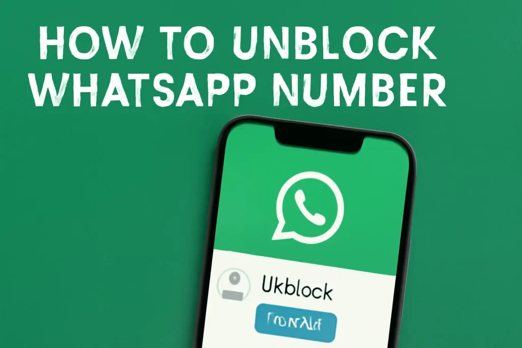 how to unblock whatsapp number